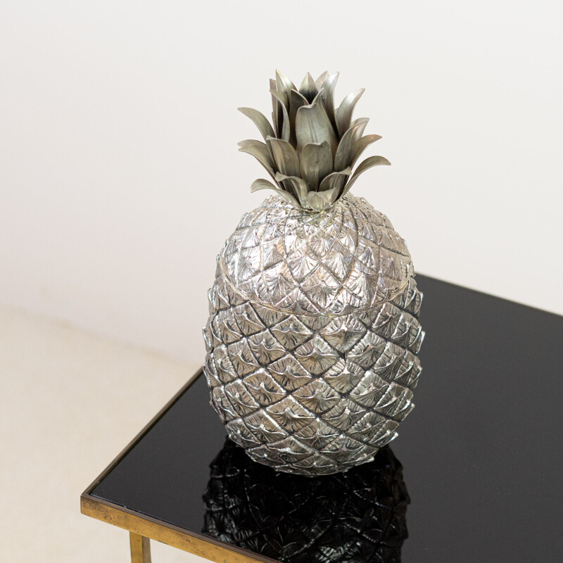 Vintage pineapple ice bucket by Mauro Manetti, Italy, 1950