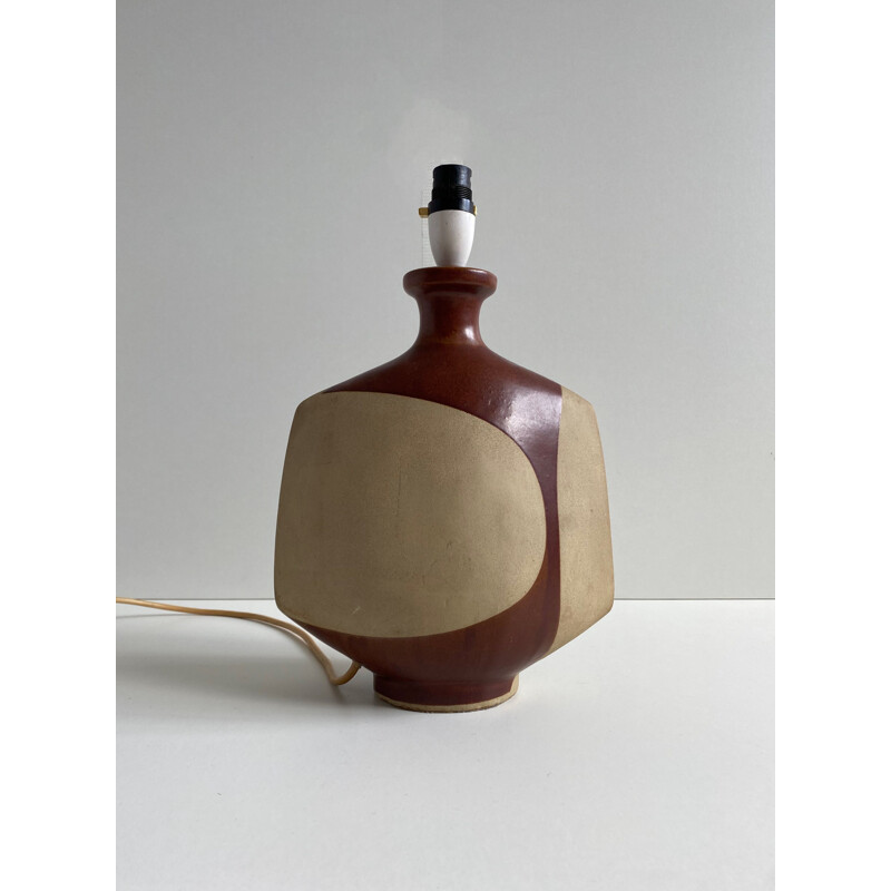 Lampe de table vintage en poterie 'Nanceddan' par Peter Ellery pour Tremaen, 1960