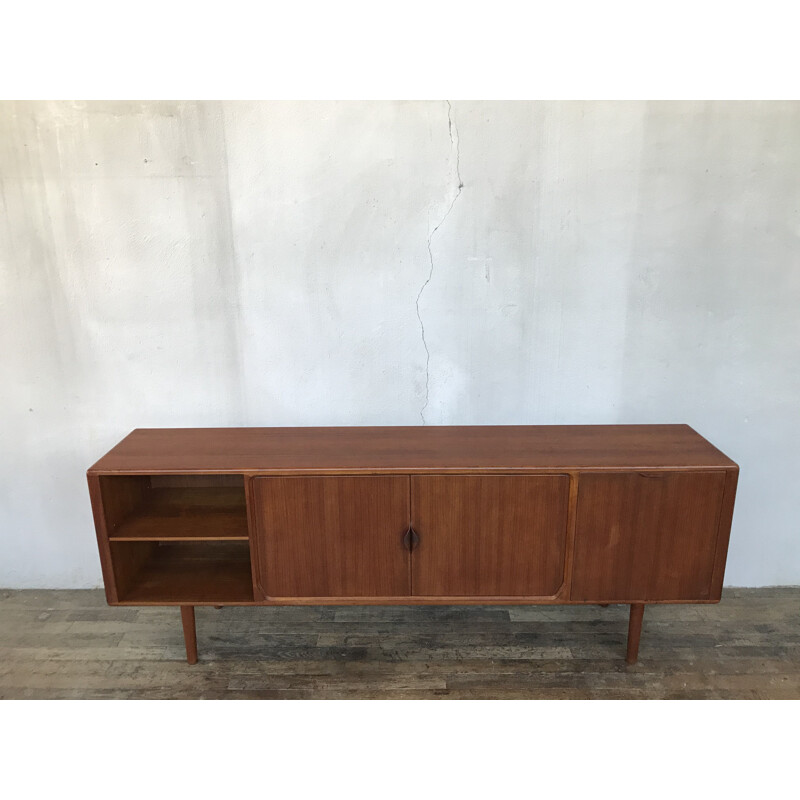 Vintage Scandinavian teak sideboard Denmark 1960