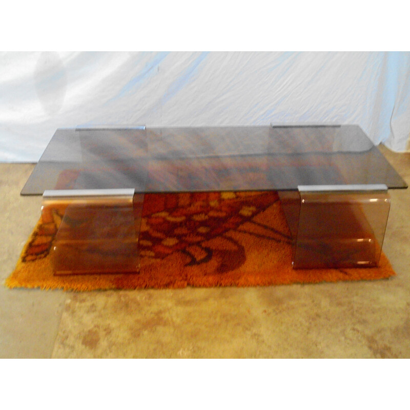 Vintage coffee table by Michel Dumas 1970