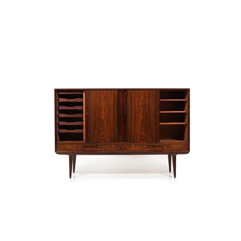 Mid Century Highboard by Omann Jun. Møbelfabrik, Model 13 Danish