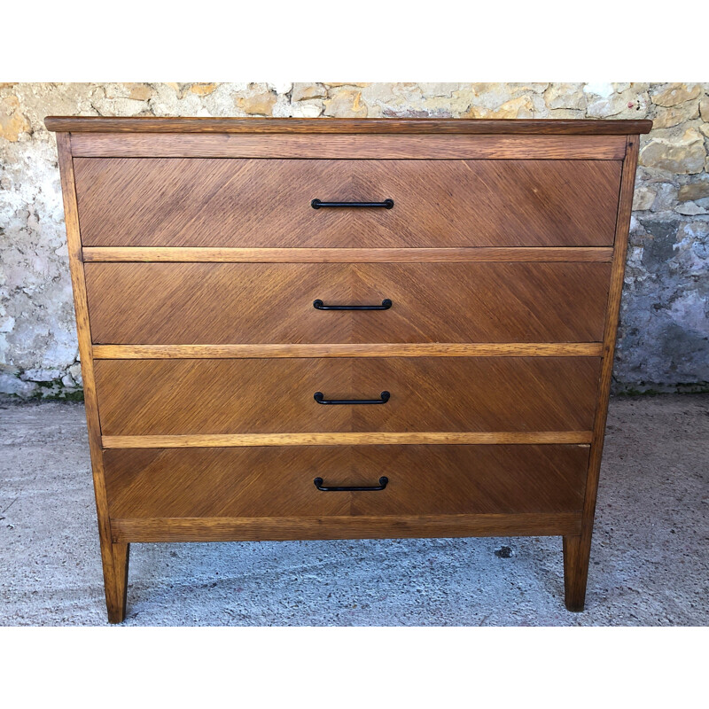 Vintage 4 drawer chest 1960