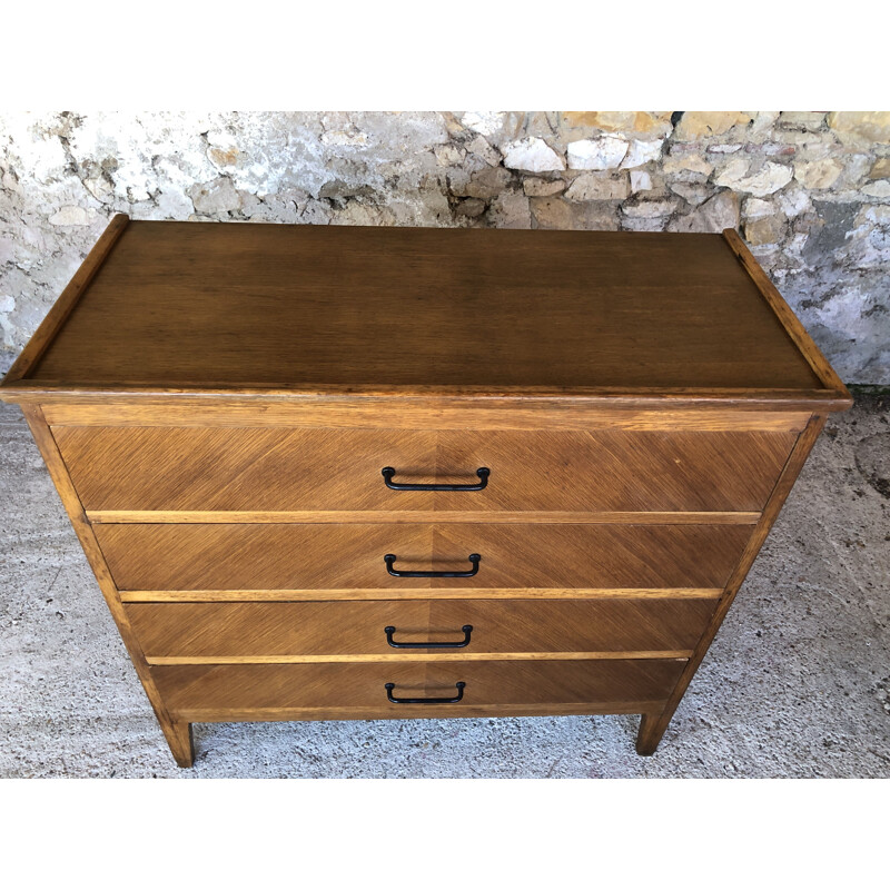 Vintage 4 drawer chest 1960