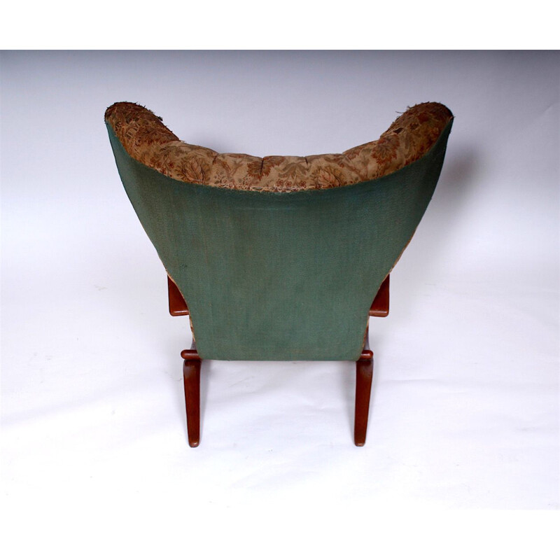 Pair of prototype wing chairs, Halabala model H-269, 1930s