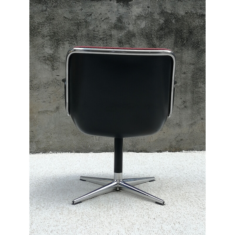 Fauteuil "executive chair" vintage de Charles Pollock 1970