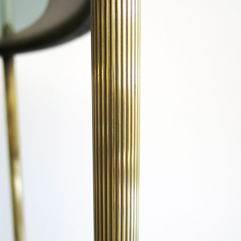 Pair of Mid-Century Brass Side Tables, French 1960s