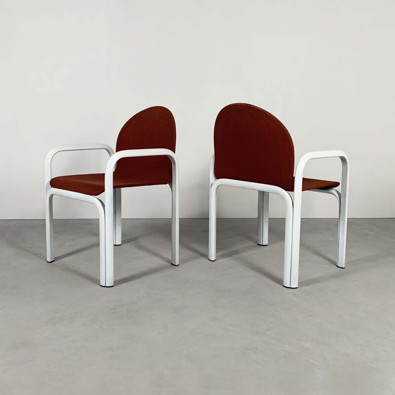 Lot de 6 fauteuils vintage Orsay de Gae Aulenti pour Knoll 1970