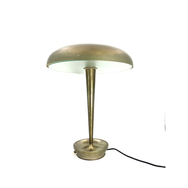 Lámpara de escritorio vintage mod. D 4639, Stilnovo, Milán, Italia 1950