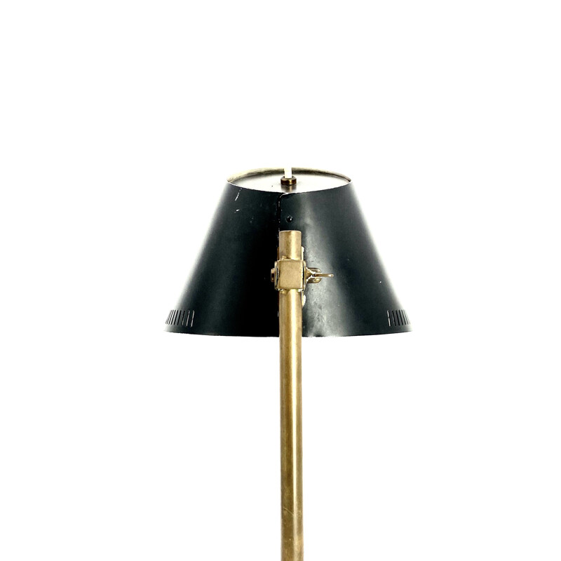 Vintage bureaulamp mod. 9227, Paavo Tynell voor Taito en Idman, Finland, 1958
