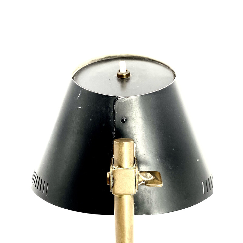 Vintage bureaulamp mod. 9227, Paavo Tynell voor Taito en Idman, Finland, 1958