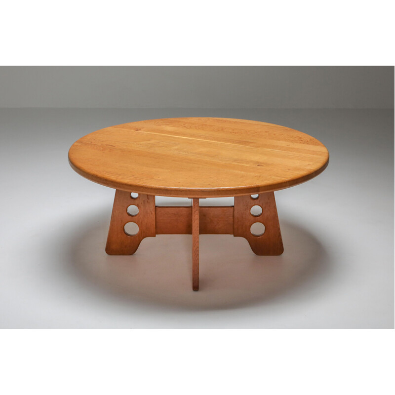 Vintage Oak Coffee Table Gilbert Marklund 1960s
