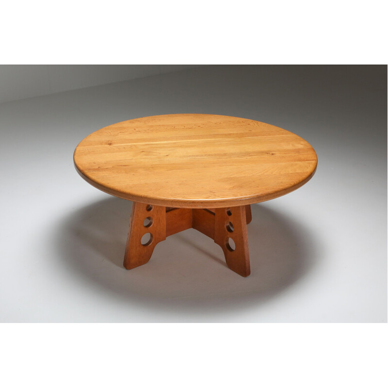 Vintage Oak Coffee Table Gilbert Marklund 1960s