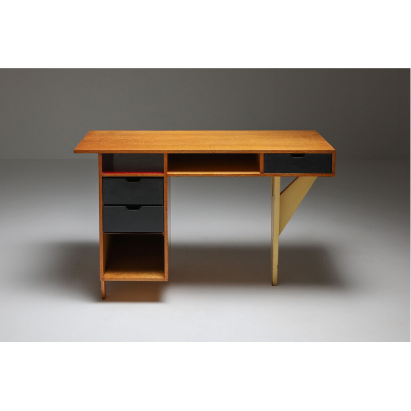 Vintage Modernist Desk Dutch 1950s