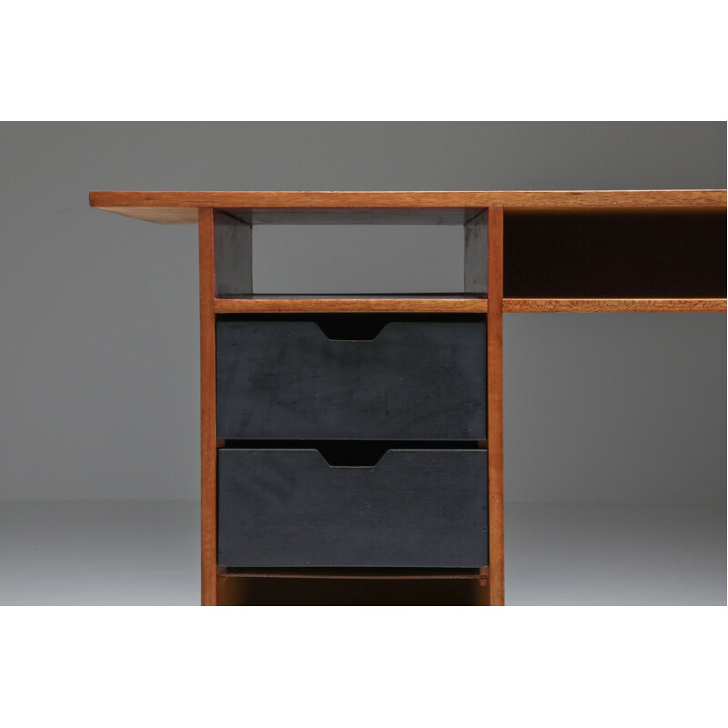 Vintage Modernist Desk Dutch 1950s