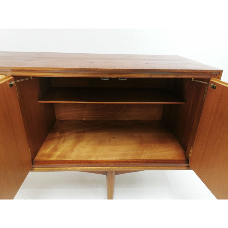 Sideboard Everest For Heals British Long John Teak And Maple  Mid Century 1960