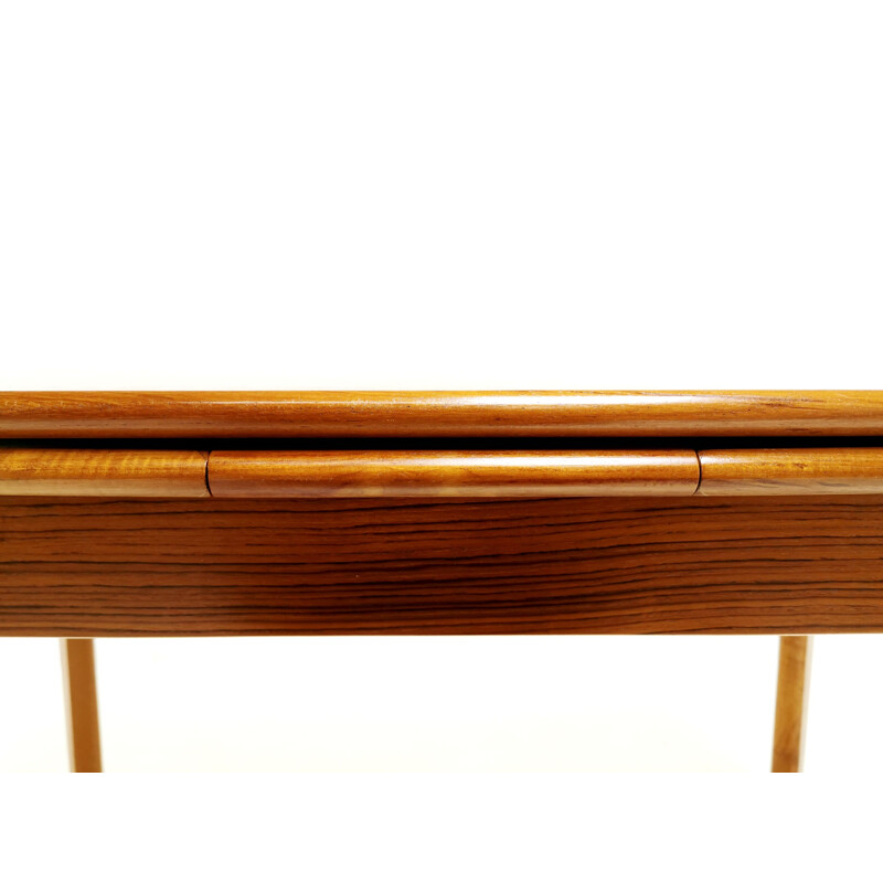 Teak Extending Dining Table By Brdr Furbo Danish Mid Century 1970s