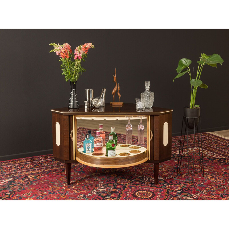 Vintage 1950 Corner Bar Buffet