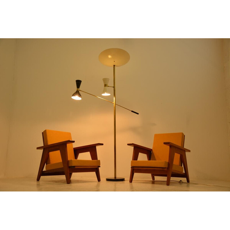 Pair of vintage armchairs 1960