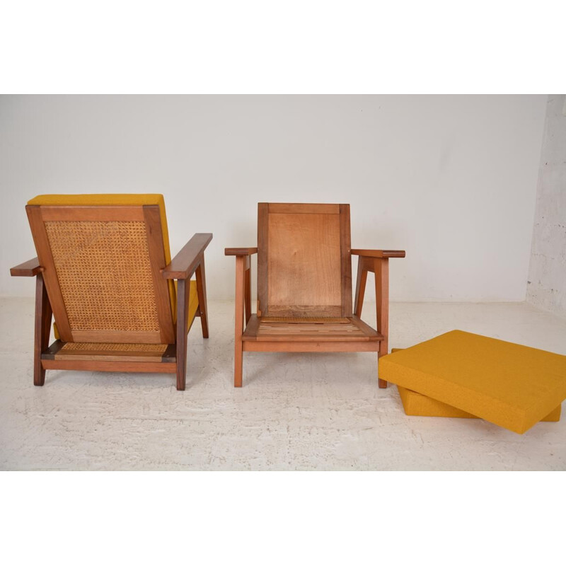 Pair of vintage armchairs 1960