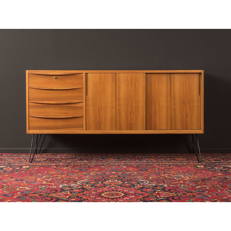 Vintage walnut Sideboard, Germany 1950s