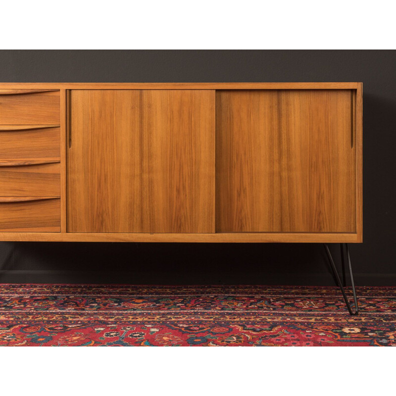 Vintage walnut Sideboard, Germany 1950s