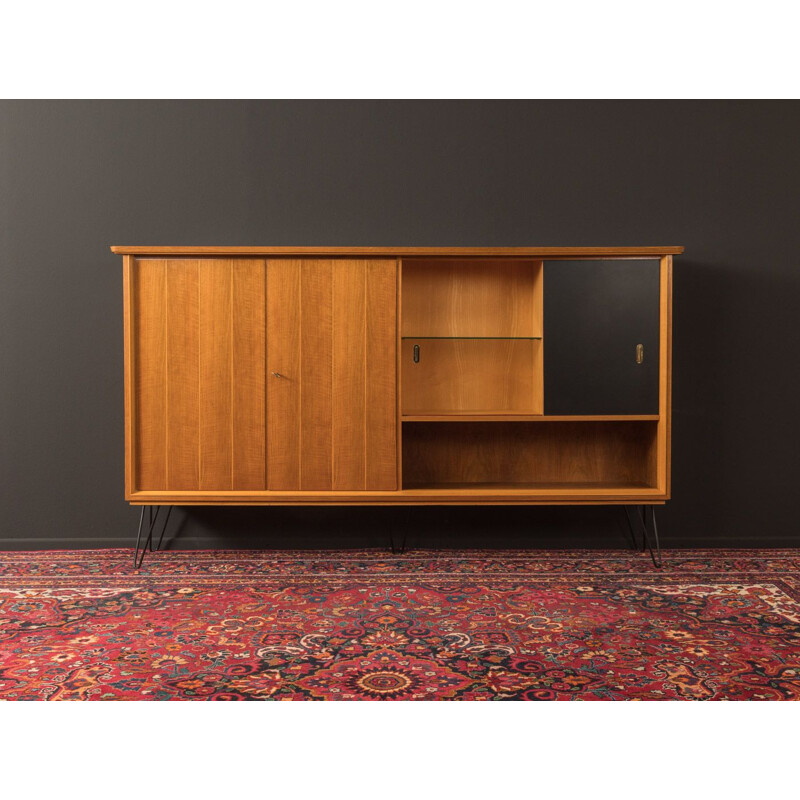 Vintage Highboard walnut 1950