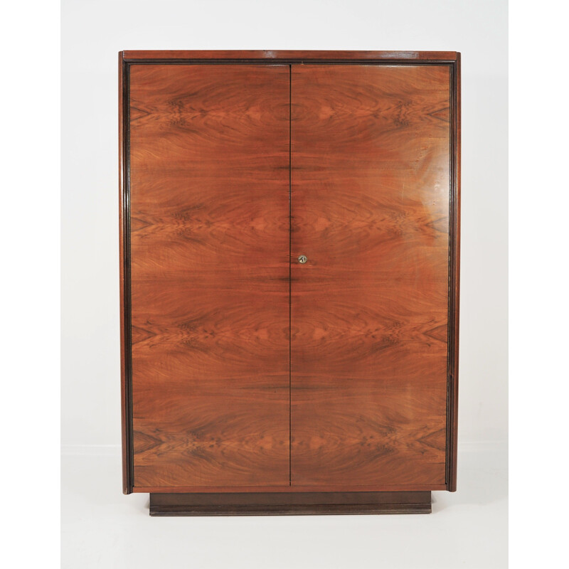 Vintage Walnut Wardrobe 1960s