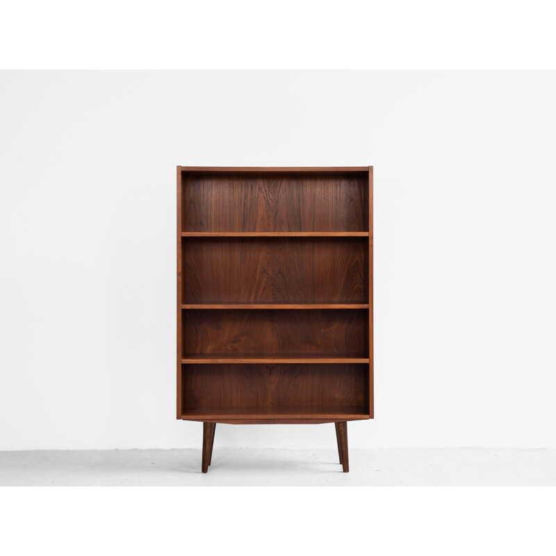 Midcentury book shelf in teak by Sejling Skabe Danish 1960s