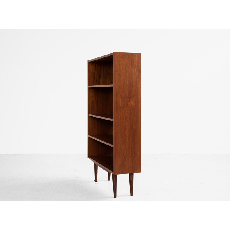 Midcentury book shelf in teak by Sejling Skabe Danish 1960s
