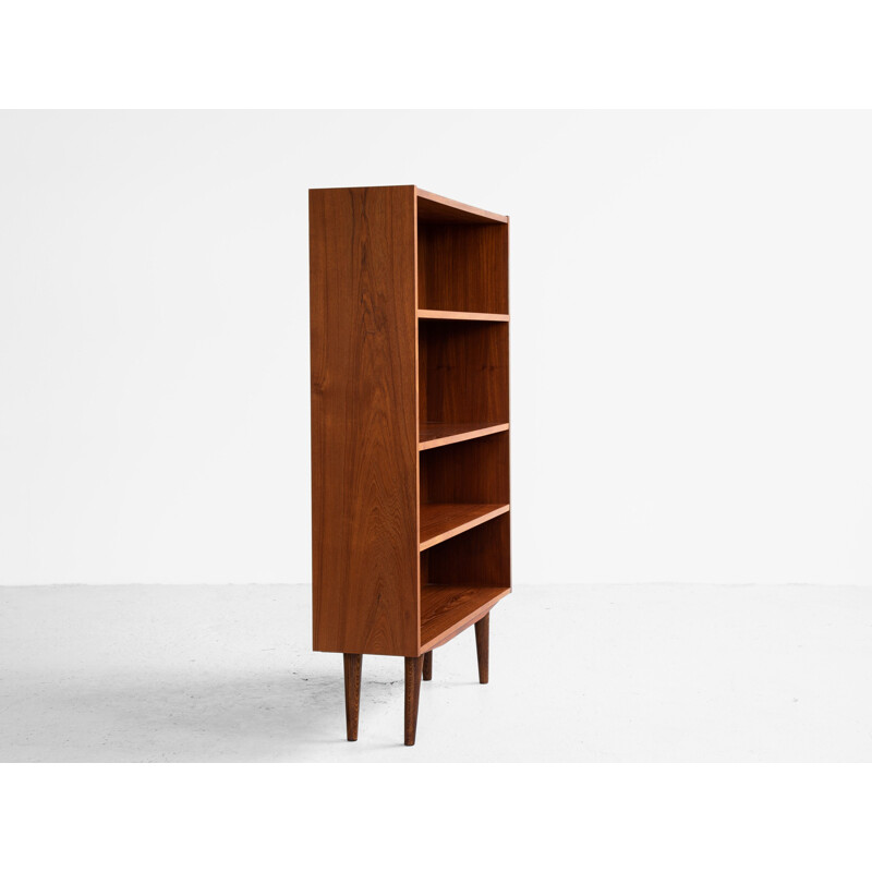 Midcentury book shelf in teak by Sejling Skabe Danish 1960s