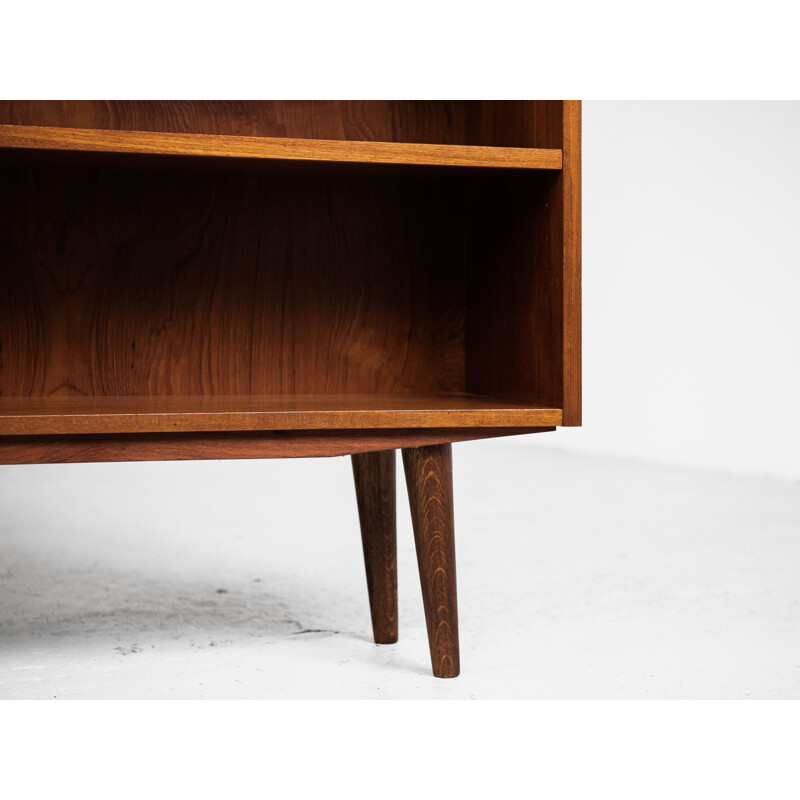 Midcentury book shelf in teak by Sejling Skabe Danish 1960s