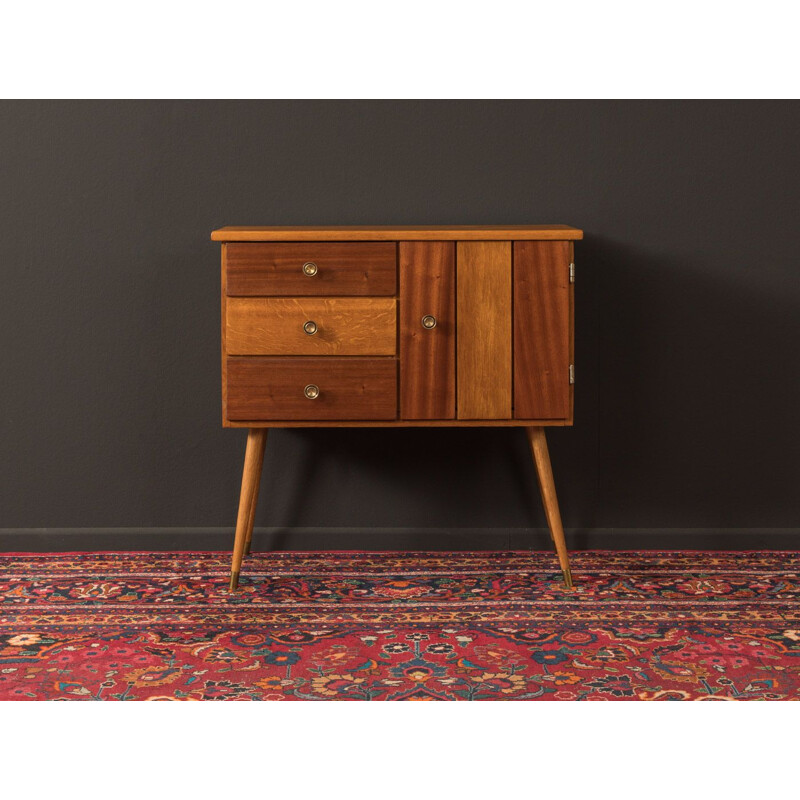 Vintage chest of drawers oak 1950s