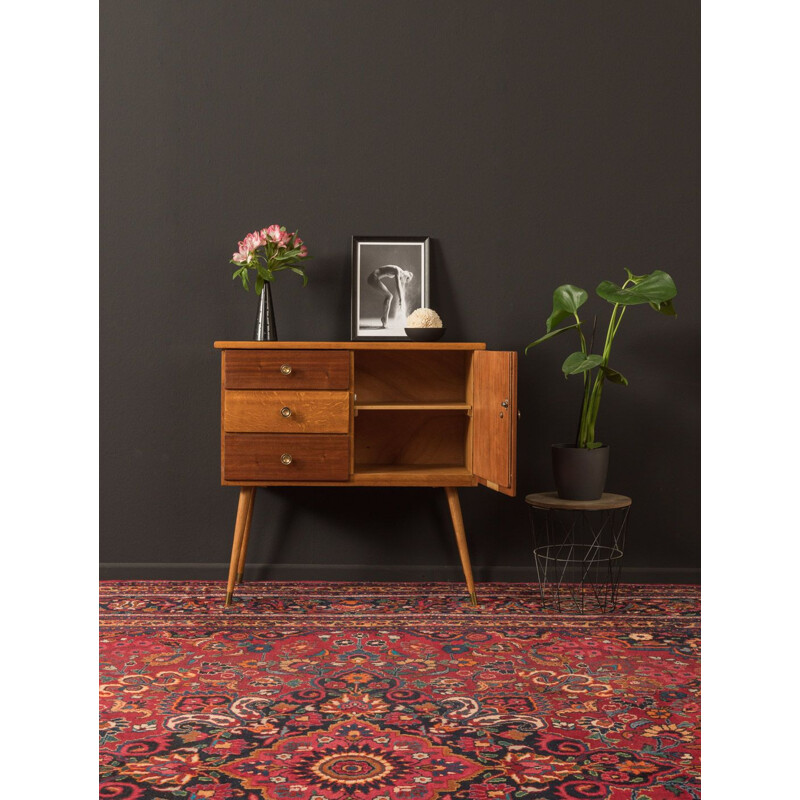 Vintage chest of drawers oak 1950s