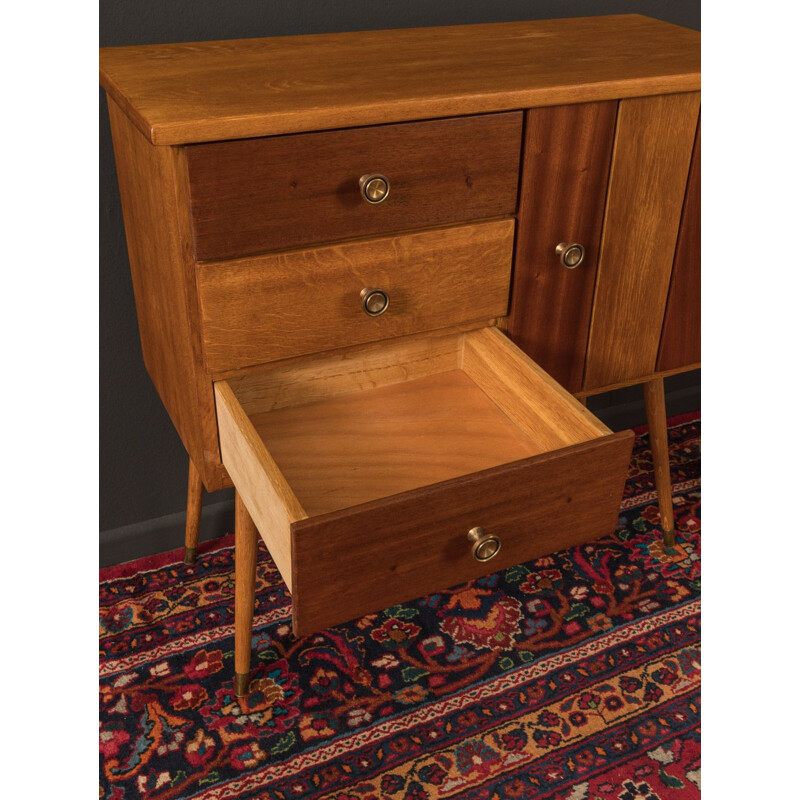 Vintage chest of drawers oak 1950s