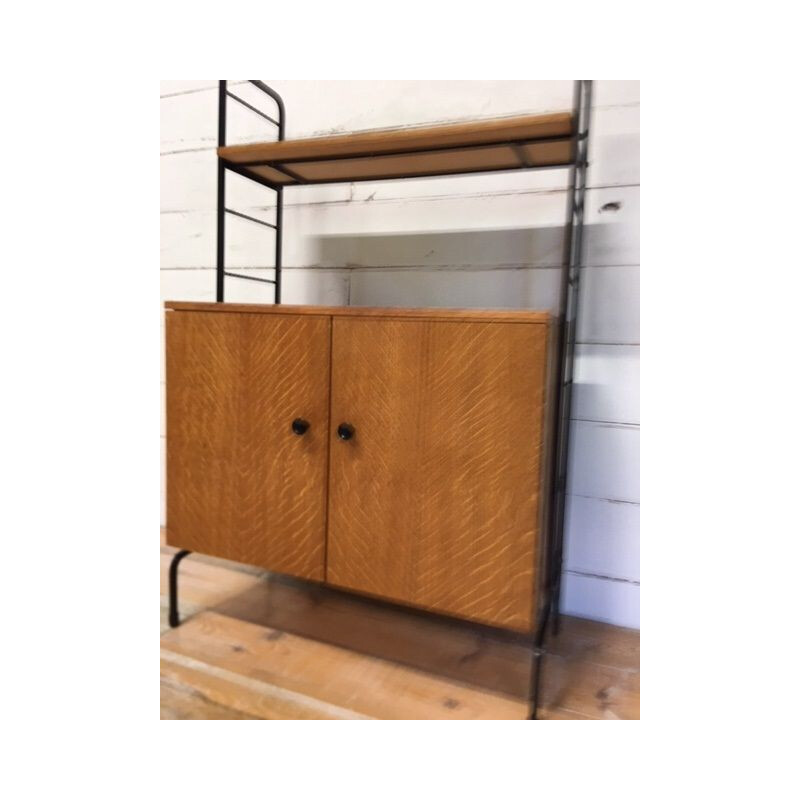 Meuble de rangement vintage buffet 1960