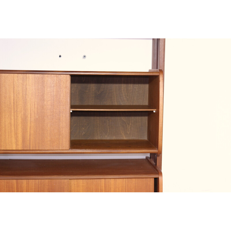 Mid-Century Norwegian Teak Shelf, 1960s