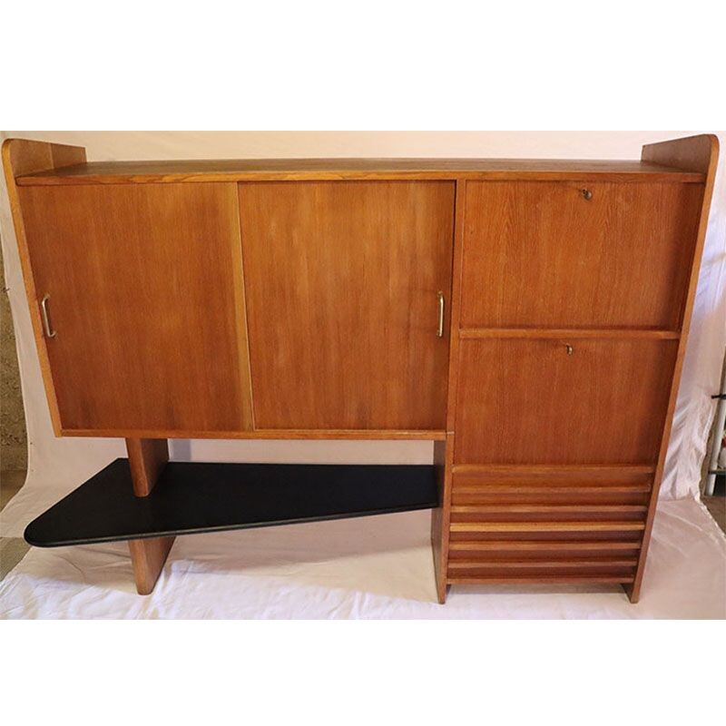 Vintage oak sideboard 1950