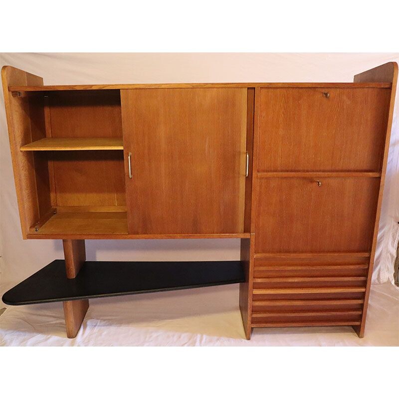 Vintage oak sideboard 1950