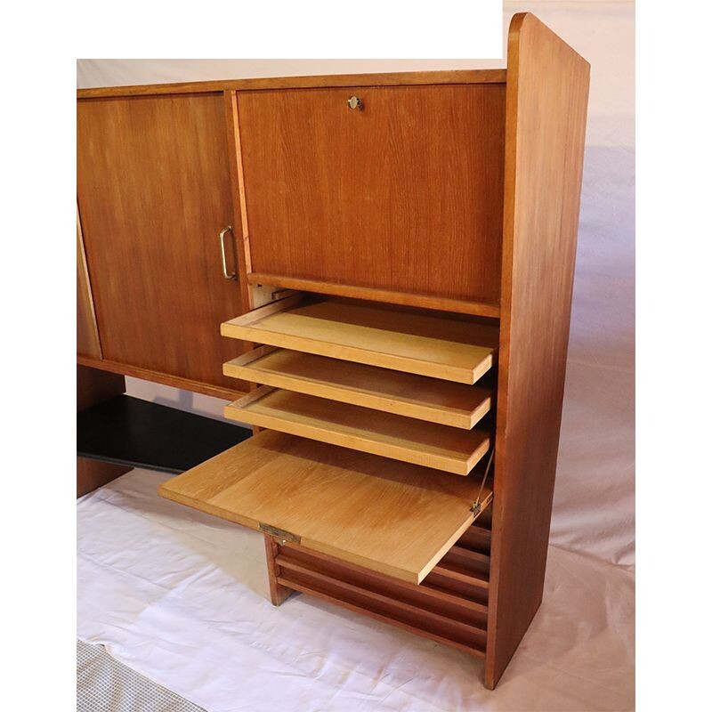 Vintage oak sideboard 1950