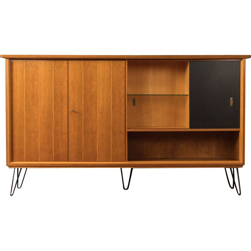 Vintage Highboard walnut 1950