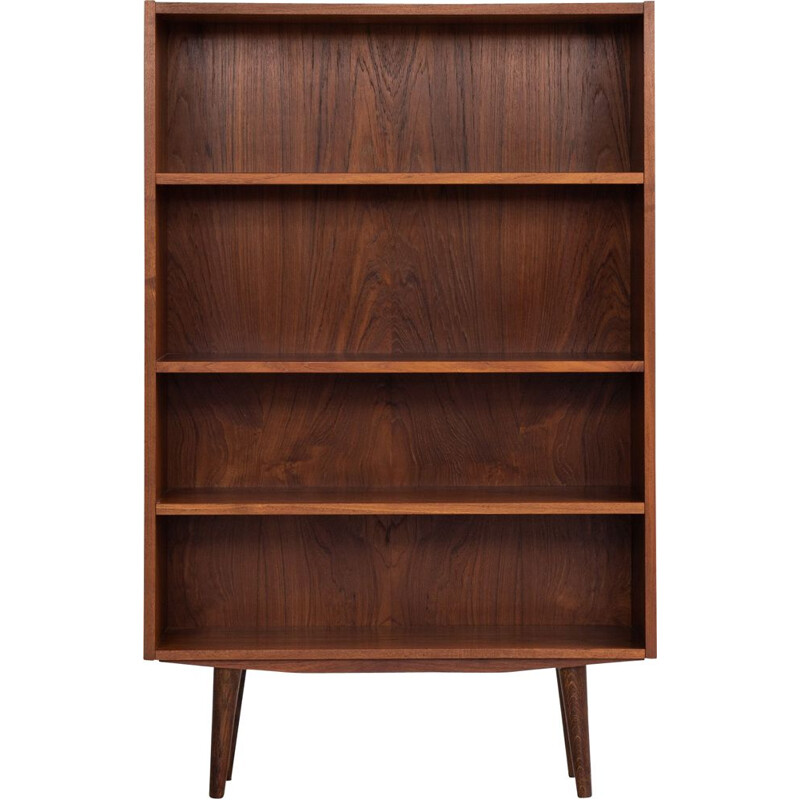 Midcentury book shelf in teak by Sejling Skabe Danish 1960s