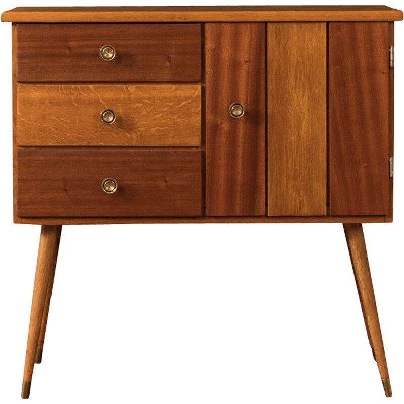 Vintage chest of drawers oak 1950s