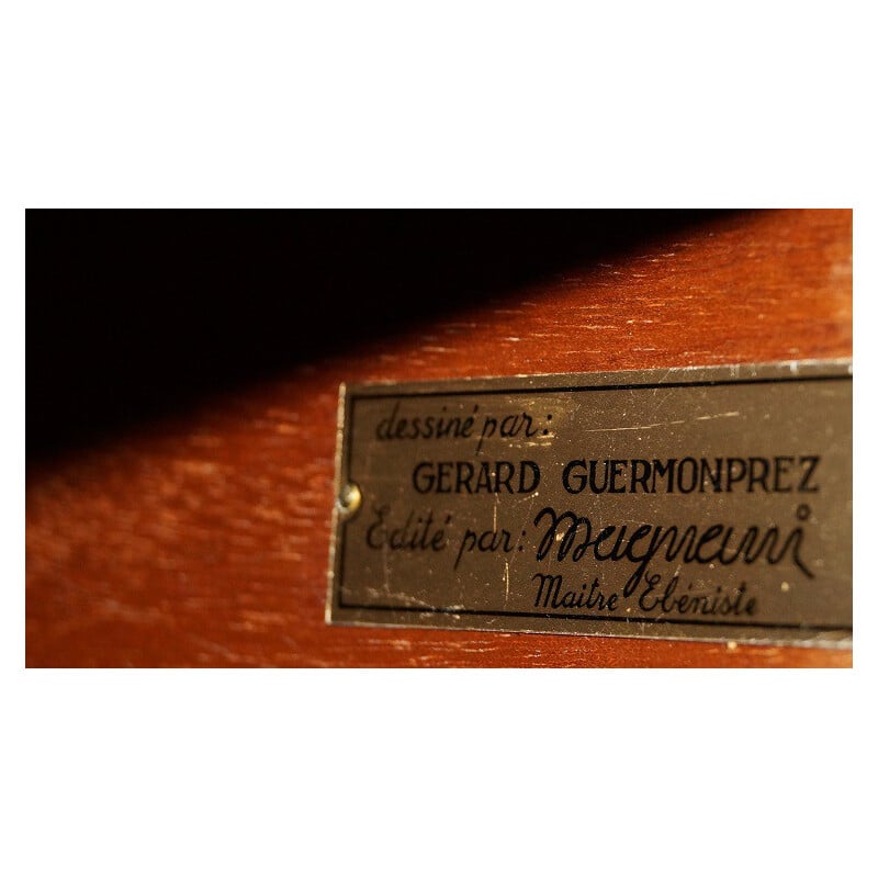 French "Ermenonville" sideboard in ash, Gérard GUERMONPREZ - 1950s