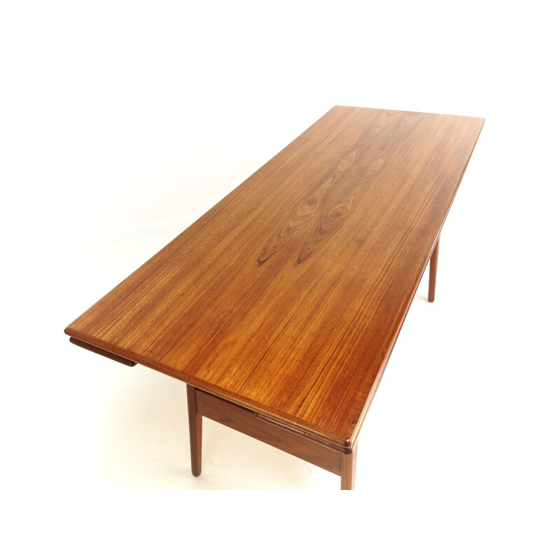 Metamorphic Dining Coffee Table Teak Mid Century Danish  1960s