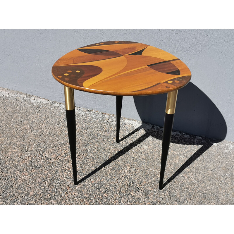 Vintage side table Svensk Möbelindustri, Scandinavian Bodafors 1950