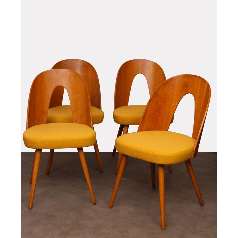 Set of 4 vintage chairs by Antonin Suman, 1960