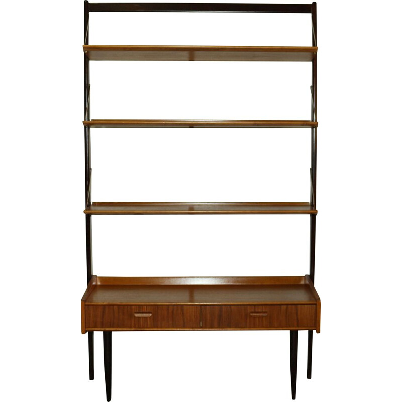 Mid-Century Teak Bookcase, Norway, 1960s