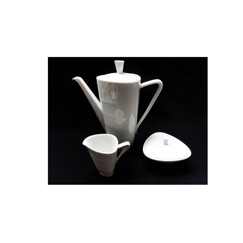 Mid Century coffee set by Hans Achtziger for Hutschenreuther Selb