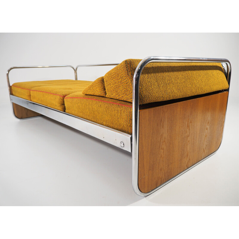 Vintage Chrome sofa, 1950s