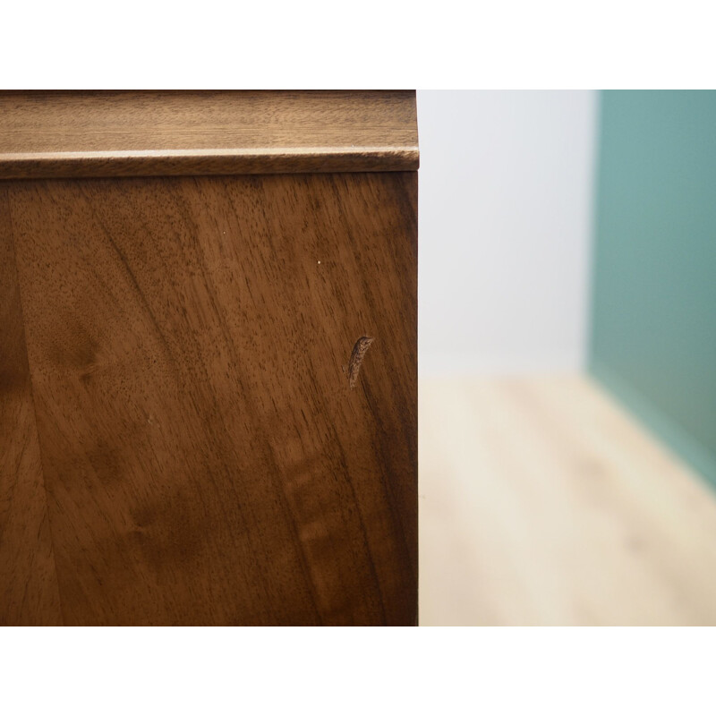 Vintage Sideboard walnut, Danish 1970s